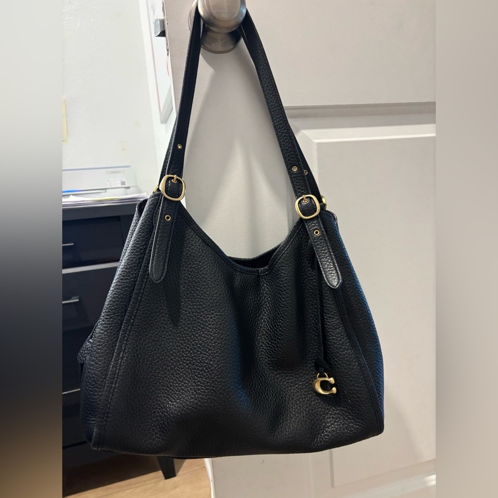 Coach Bella Leather Shoulder Bag - Picture 8 of 16